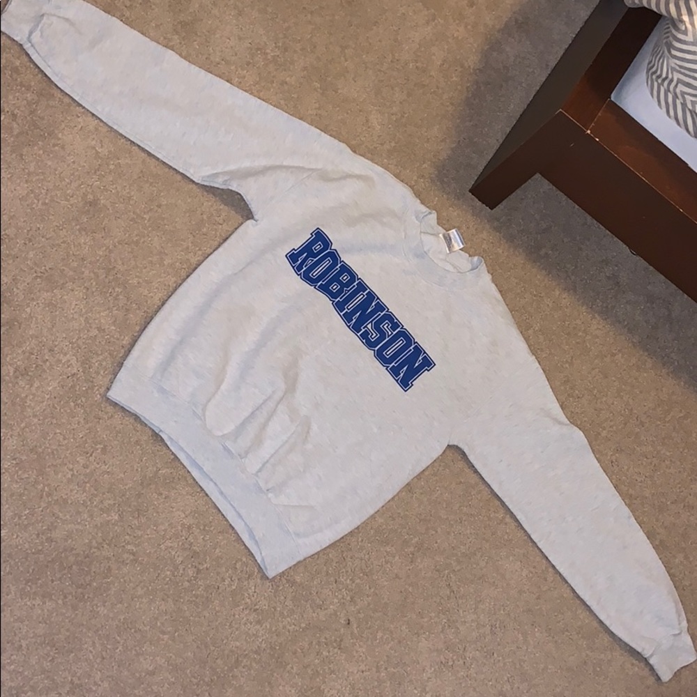Robinson Light Grey Crewneck